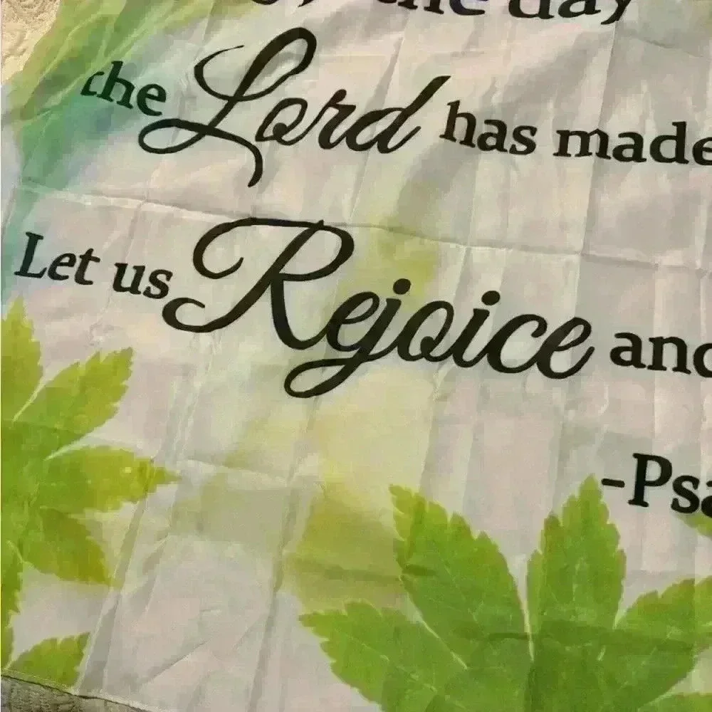Religious Wall Tapestry Psalms 118:24 BNWOT
